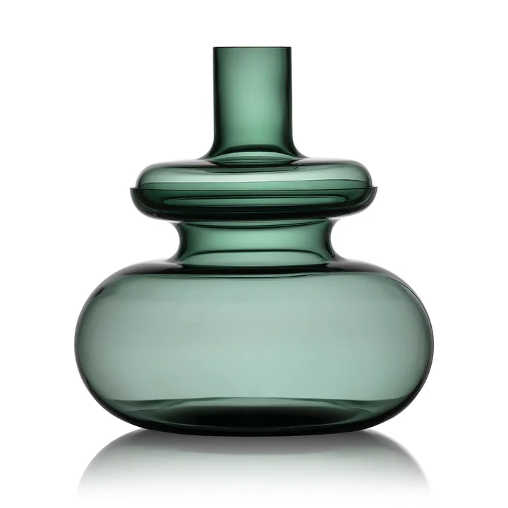 Inu Vase, Ø 3 1. 7 x 33 cm, moss green by Zone Denmark