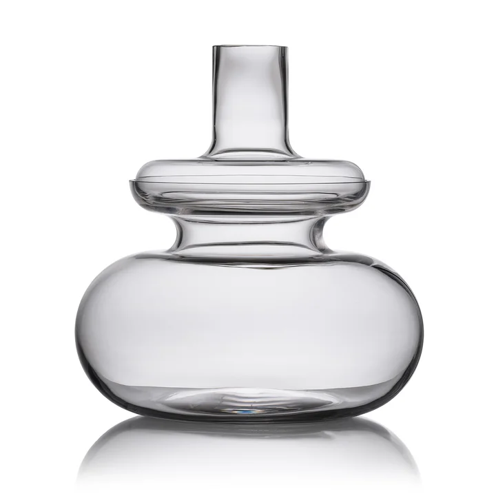 Inu Vase, Ø 3 1. 7 x 33 cm, pure clear by Zone Denmark