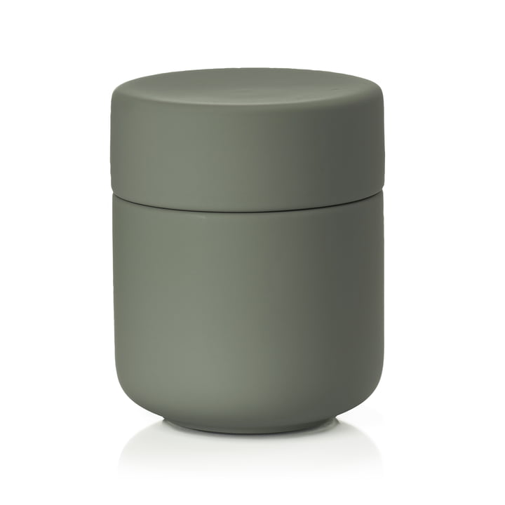 Ume Jar with lid, olive green from Zone Denmark