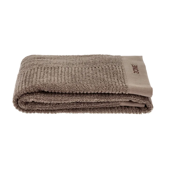 Classic Bath towel, 70 x 140 cm, taupe from Zone Denmark