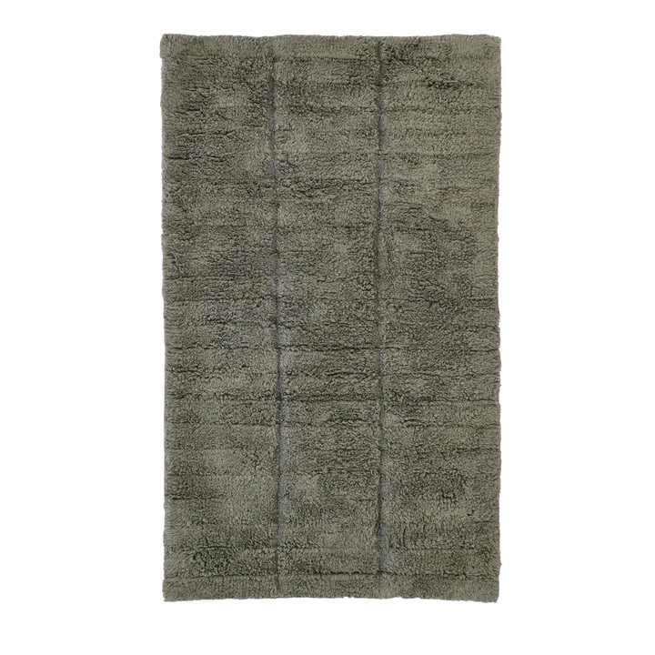 Soft Tiles Bathroom mat, 80 x 50 cm, olive green from Zone Denmark