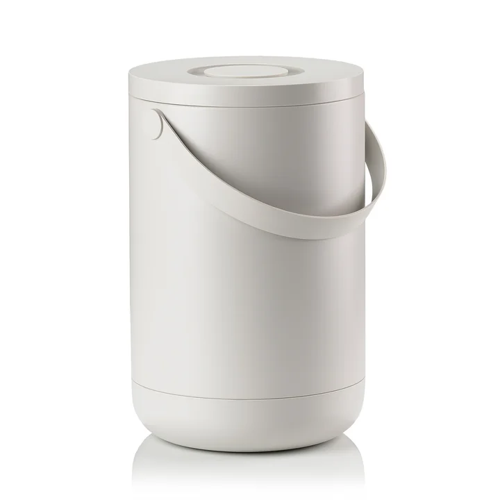 Circular Trash can, 22 l., warm grey from Zone Denmark