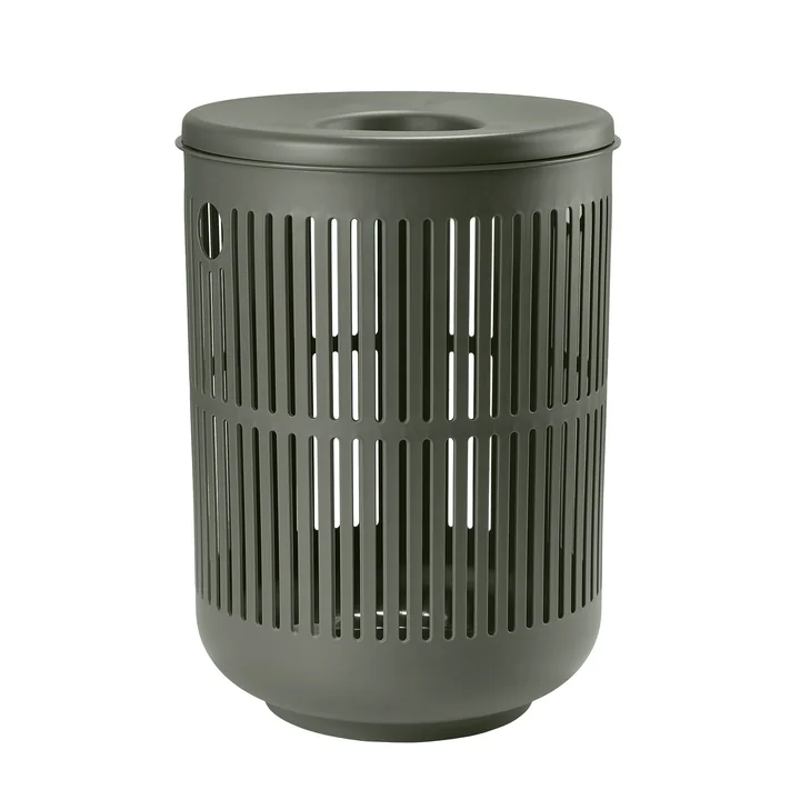 Ume Laundry basket, olive green from Zone Denmark