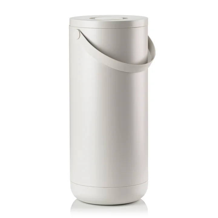 Circular Trash can, 35 l., warm grey from Zone Denmark