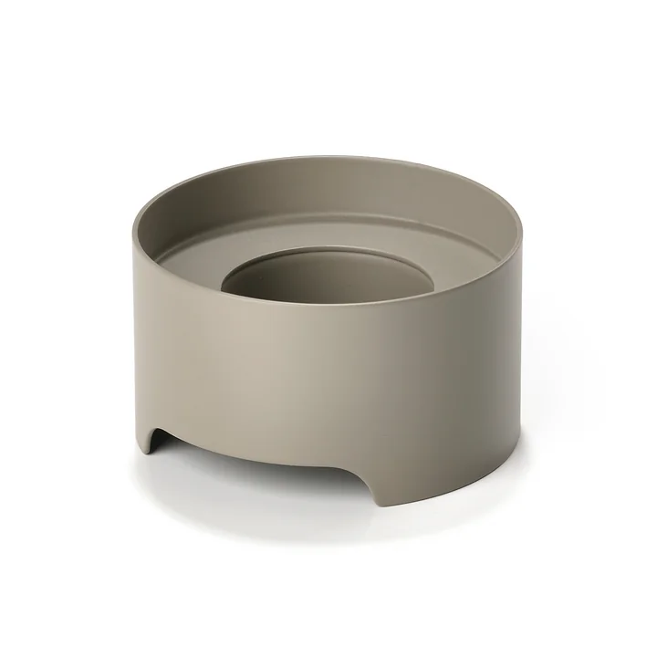 Singles Tealight holder, Ø 7. 5 x 4. 2 cm, mud by Zone Denmark