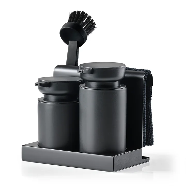 Diish Dishwashing set, black (5pcs.) from Zone Denmark