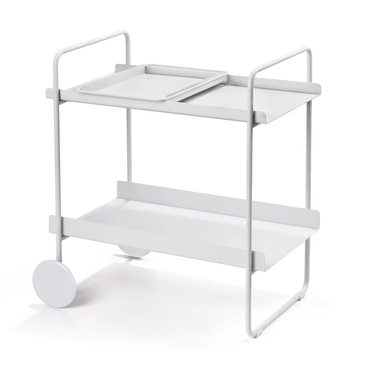 A-Cocktail Bar cart / trolley, soft grey by Zone Denmark