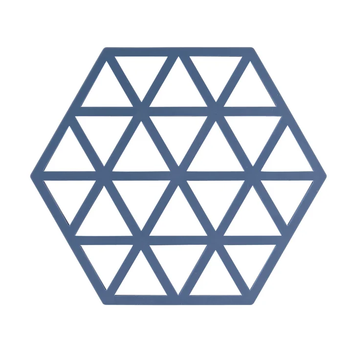 Triangle Coaster, 16 x 14 cm, denim from Zone Denmark