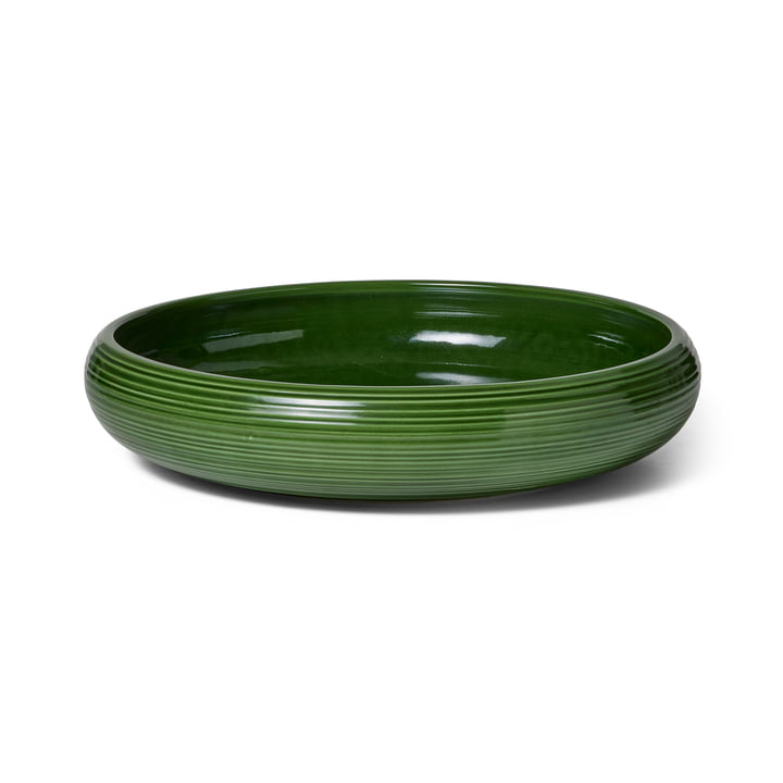 Colore Serving bowl from Kähler Design in the color sage green