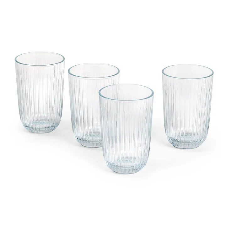 Hammershøi Drinking glass from Kähler Design in clear finish