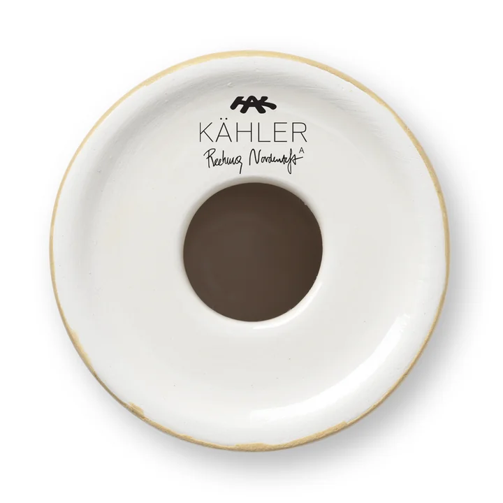 Omaggio Nuovo Candlestick from Kähler Design in color ocher