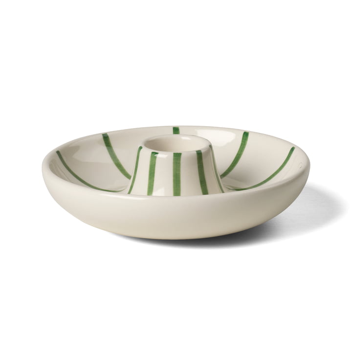 Signature Candlestick from Kähler Design in color green