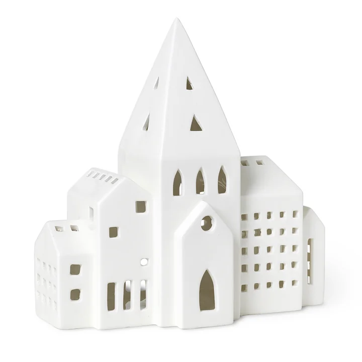 Urbania Tealight house from Kähler Design in the design light house City