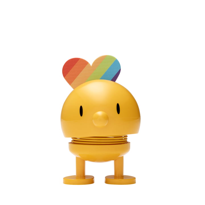 Small Rainbow Decorative figure from Hoptimist in color yellow