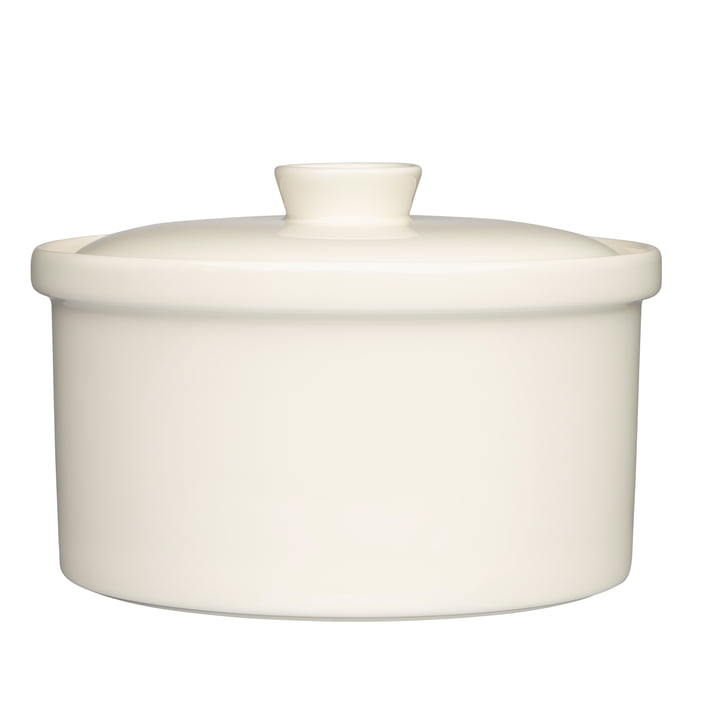 Teema Pot with lid 2.3 l, white by Iittala
