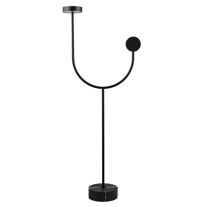 Grasil Floor lamp from AYTM in the color black