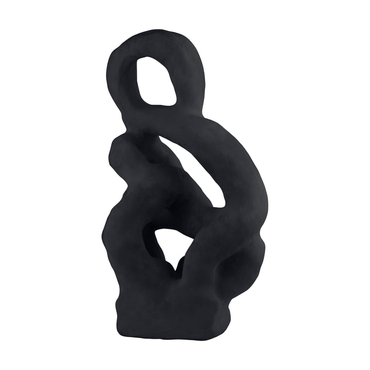 Art Piece Sculpture from Mette Ditmer in the color black