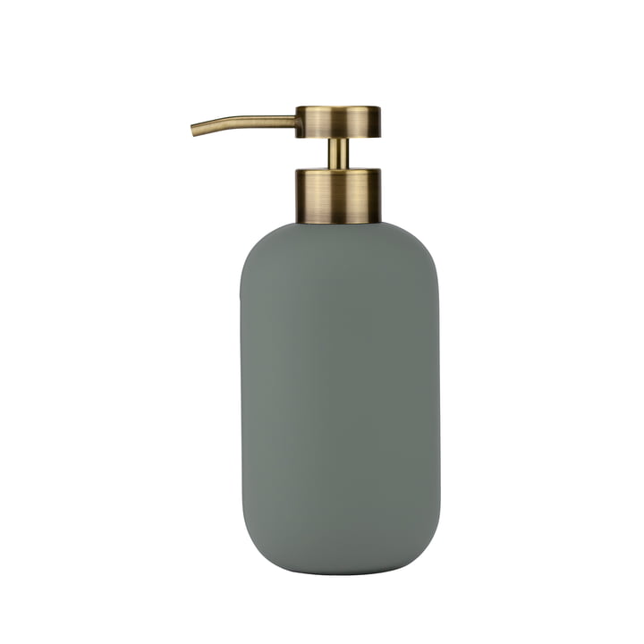 Mette Ditmer - Lotus Soap dispenser high, frost green