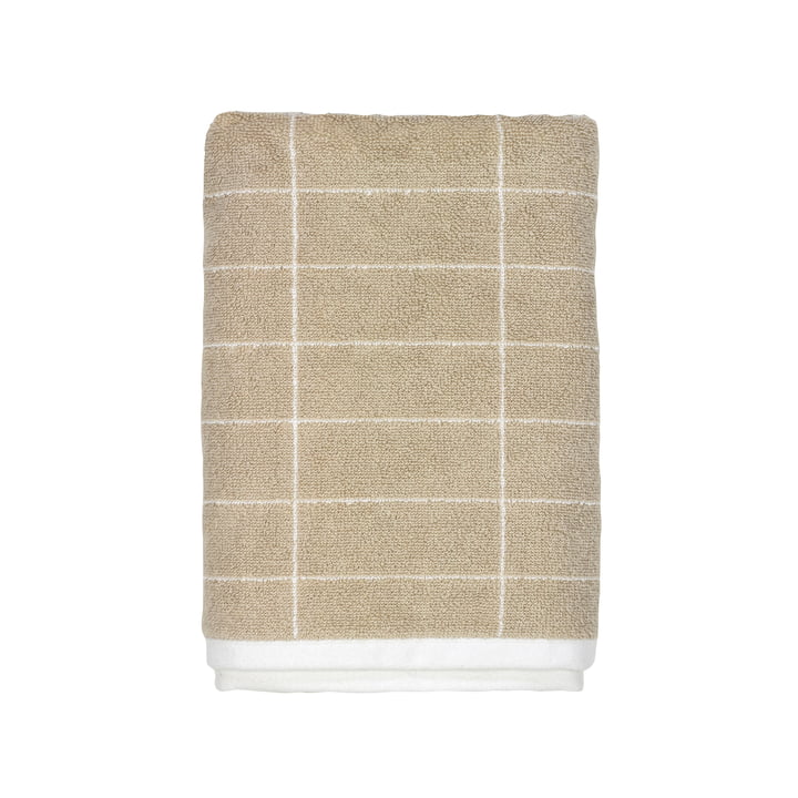 Tile Towel from Mette Ditmer in the finish sand / off-white