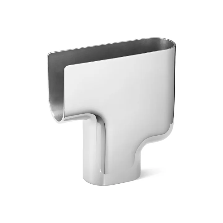Nendo Vase, M, stainless steel from Georg Jensen
