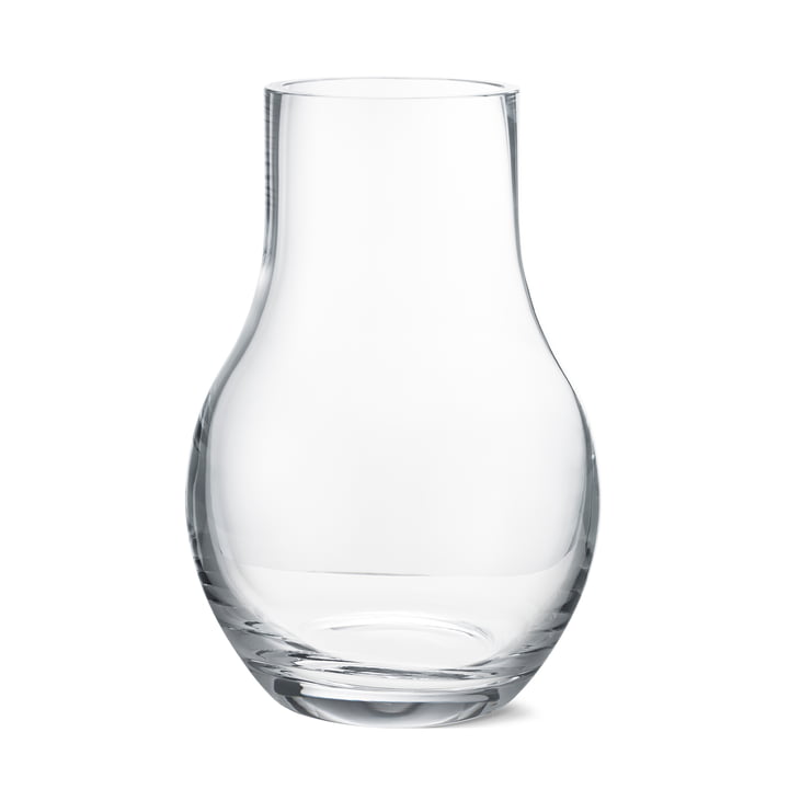 Cafu Vase glass, M, clear from Georg Jensen