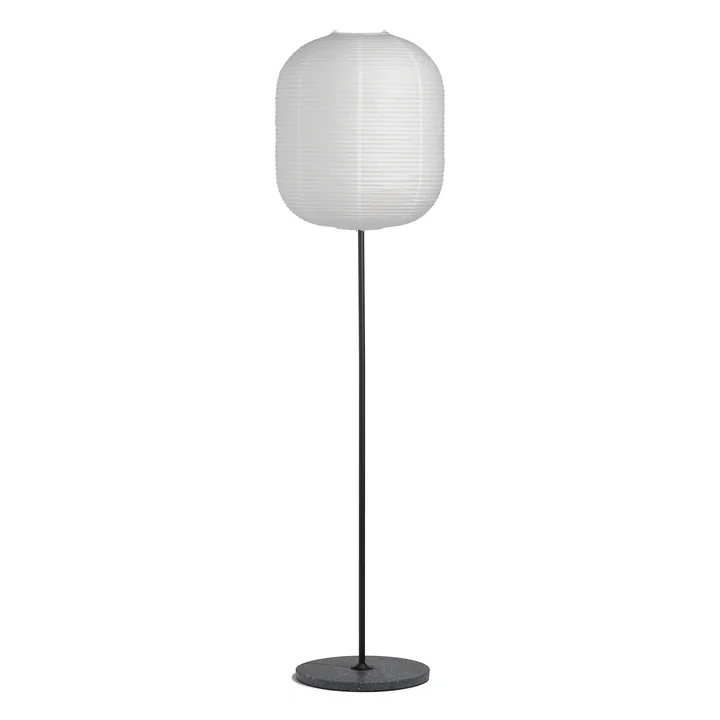 Common Floor lamp Base, Terrazzo base, black by HAY