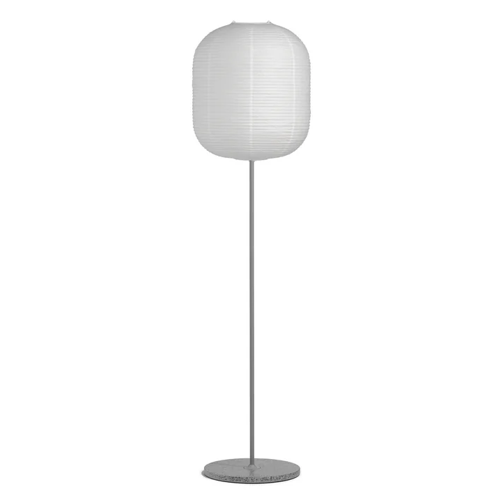 Common Floor lamp Base, Terrazzo base, gray by HAY