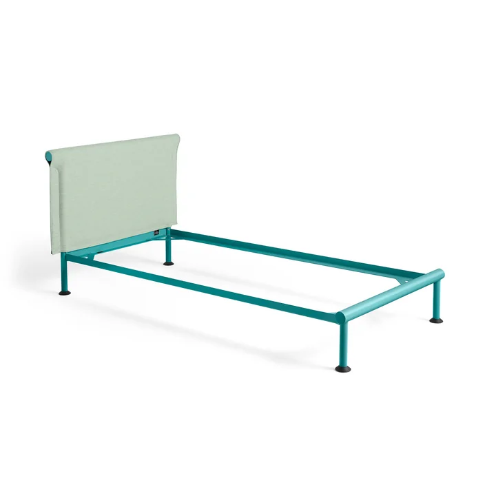 Tamoto Bed, 90 x 200 cm, turquoise ( metaphor 023) by HAY