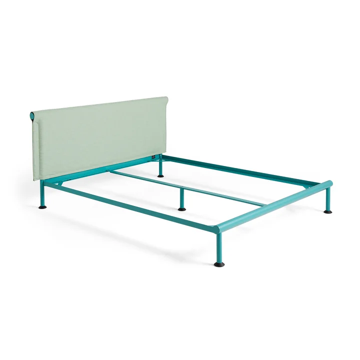 Tamoto Bed, 160 x 200 cm, turquoise ( metaphor 023) by HAY