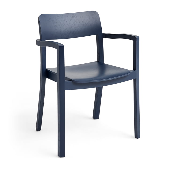 Pastis Armchair, steel blue by Hay