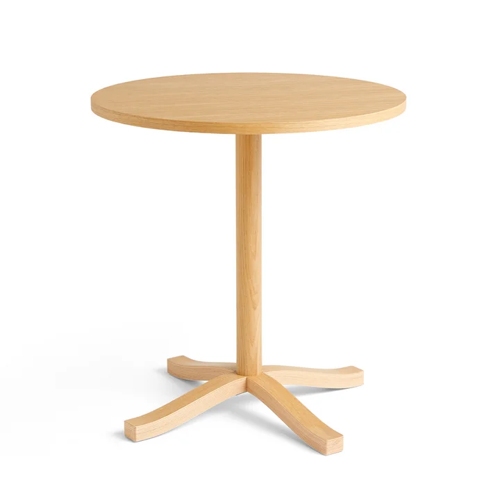 Pastis Dining table, Ø 70 x 74 cm, oak by HAY