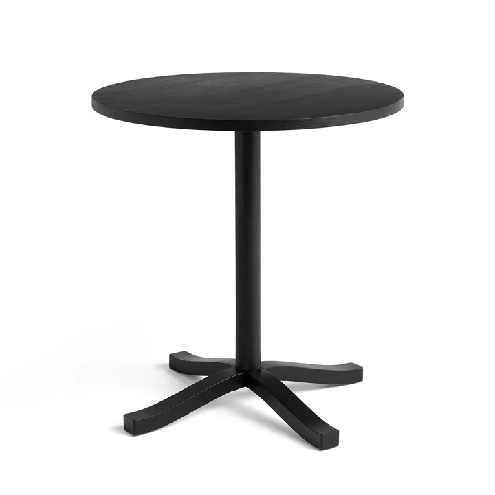 Pastis Dining table, Ø 70 x 74 cm, black by HAY
