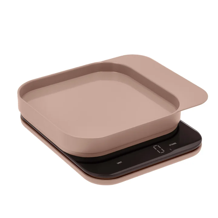 Mensura Kitchen scale from Rosti in color humus