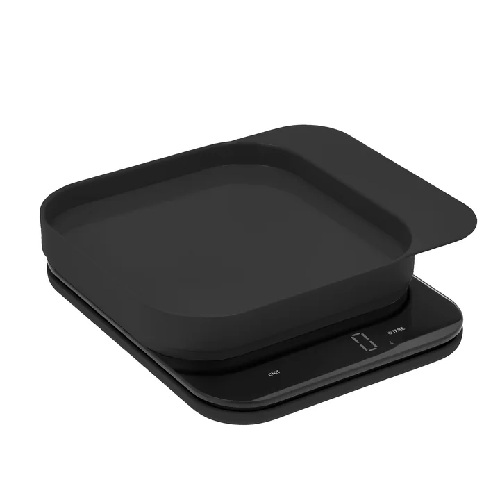 Mensura Kitchen scale from Rosti in color black