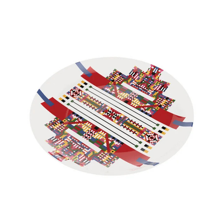 Holyhedrics ESA10 2 Pastry plate from Alessi