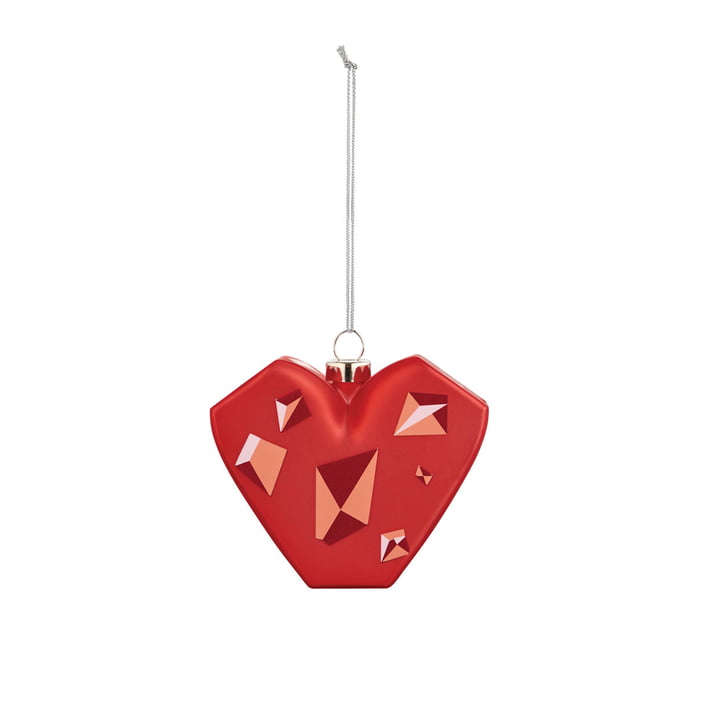 Amore al Cubo Christmas tree decorations from Alessi