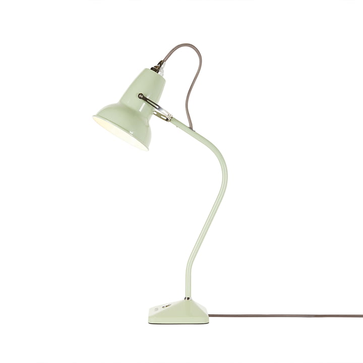 Original 1227 Mini Table lamp from Anglepoise in the color sage green