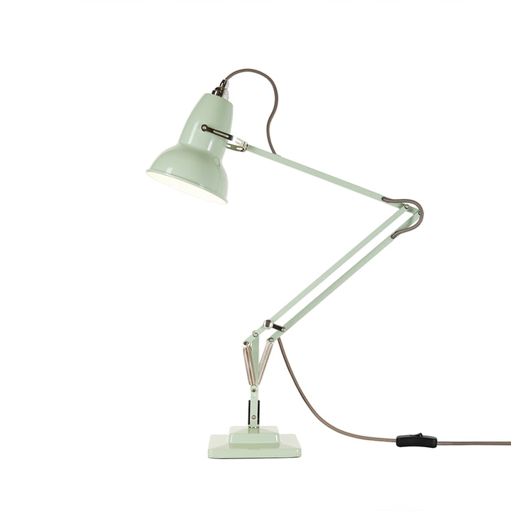 Original 1227 Table lamp from Anglepoise in the color sage green