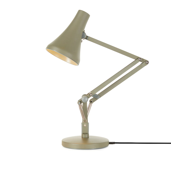 90 Mini LED table lamp from Anglepoise in the color kelp green