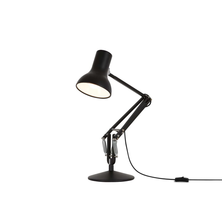 Type 75 Mini Table lamp from Anglepoise in Jet Black