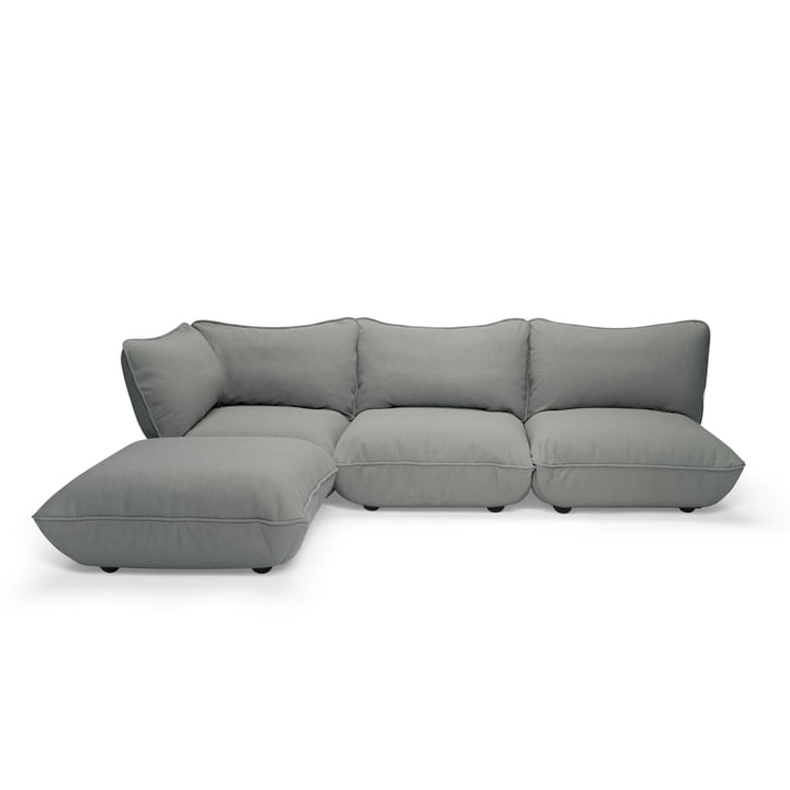 The Sumo Sofa corner from Fatboy in the color mouse grey