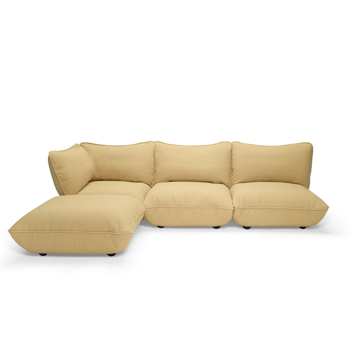 The Sumo Sofa corner from Fatboy in the color honey