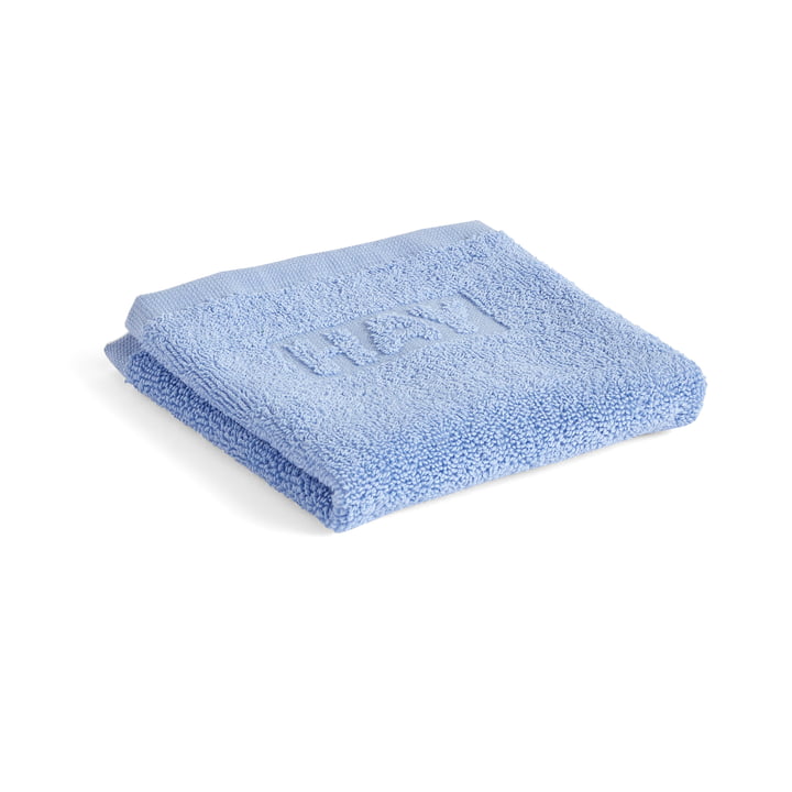 Hay - Mono Washcloth, 30 x 30 cm, sky blue