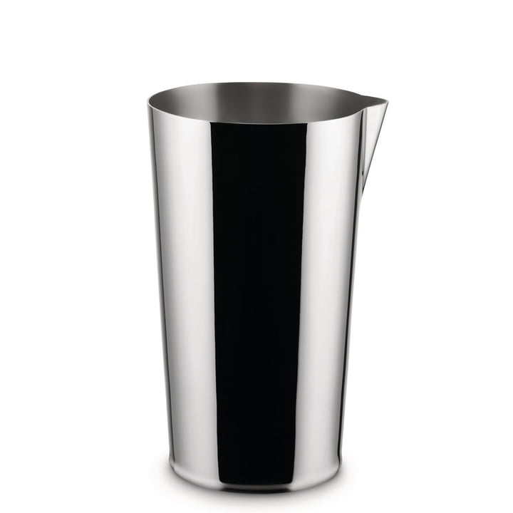 The Tending Box Blender jug from Alessi in stainless steel finish