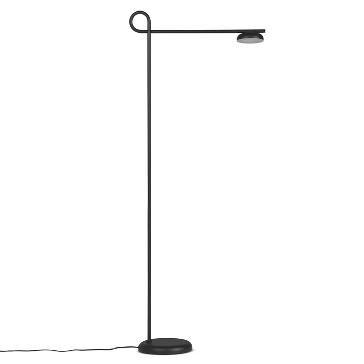 Salto Floor lamp from Northern in black finish