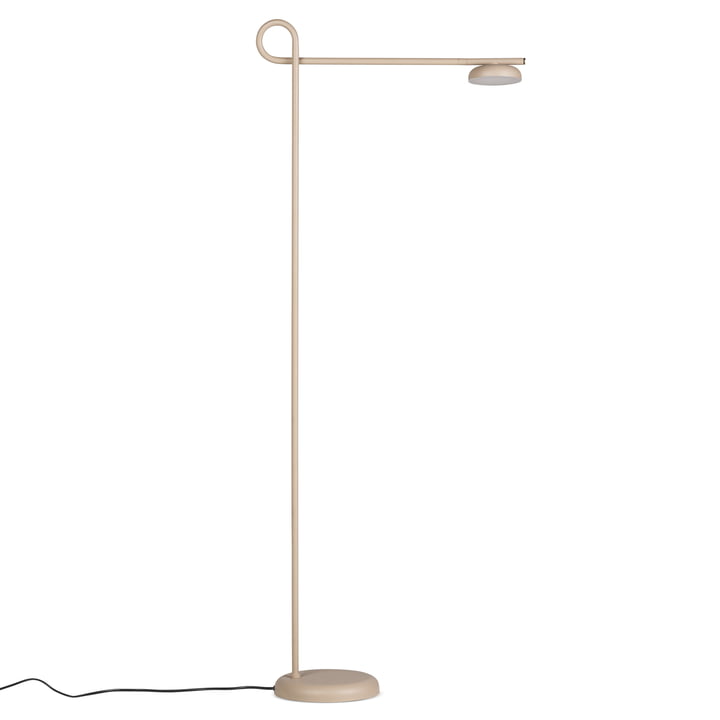 Salto Floor lamp from Northern in the finish beige