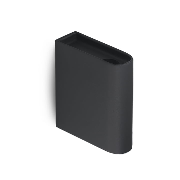 Monolith Wall candle holder from Northern in the version black
