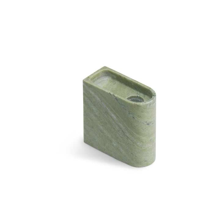 Monolith Candlestick low from Northern in the finish marble green