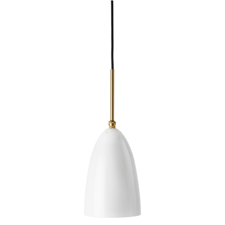 Gräshoppa Pendant lamp from Gubi in the color alabaster white