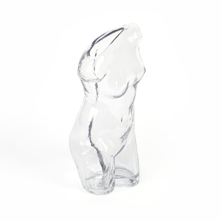 Body Glass vase from Doiy in the version transparent